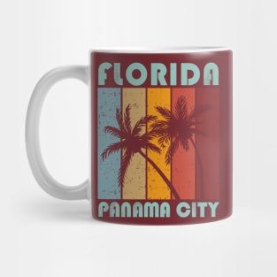 Panama City Beach Florida Graphic Vintage Mug